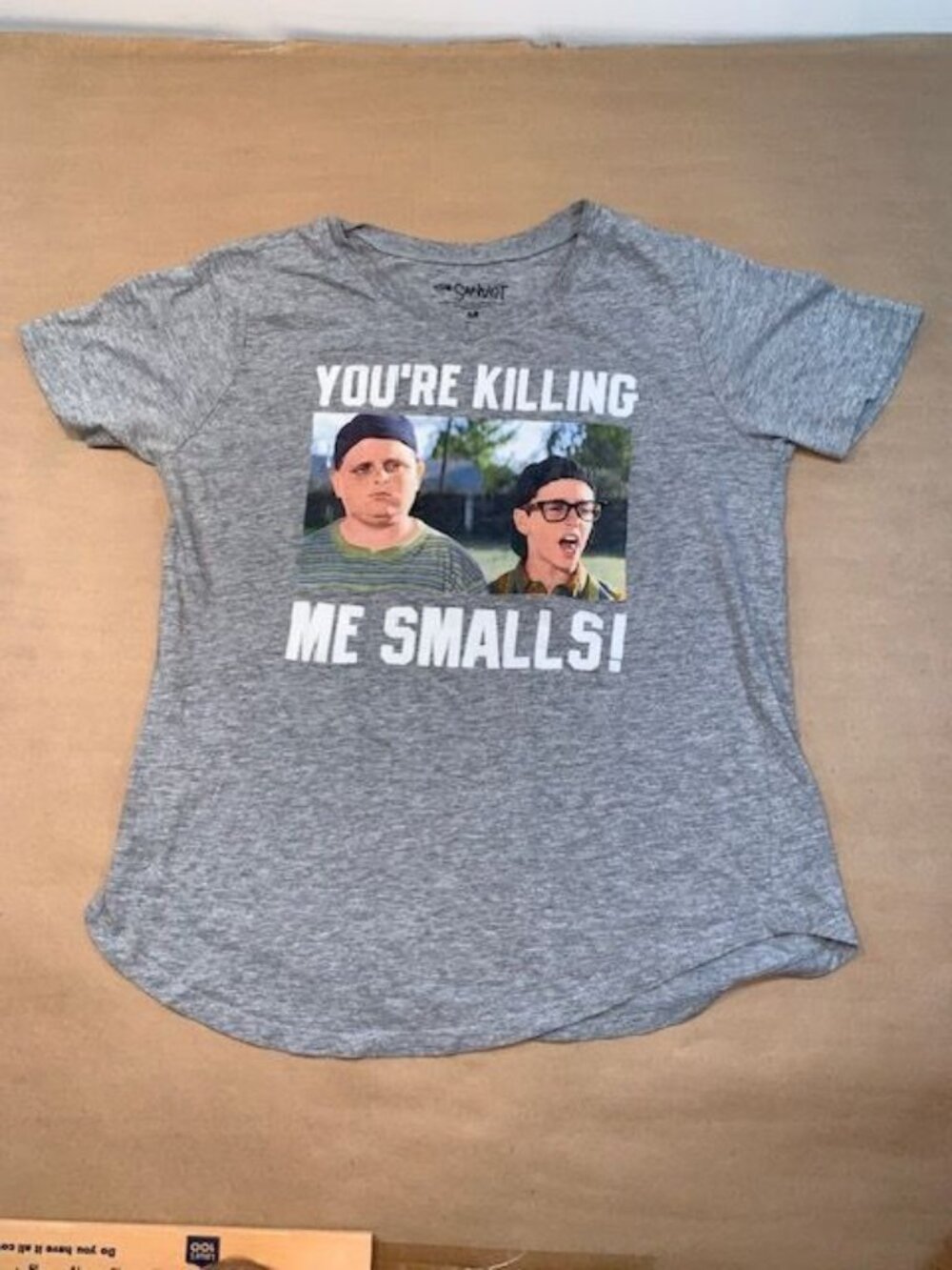 The Sandlot Size Medium Women’s V Neck T shirt “You're Killing Me Smalls!”
